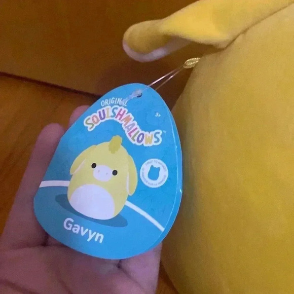 Squishmallow Gavyn the Yellow Donkey First to Market 11 inch NWT - Picture 12 of 12